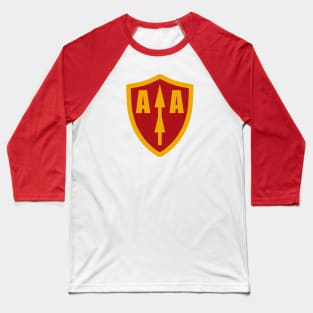 Army Anti-Aircraft Command Baseball T-Shirt